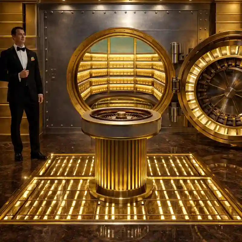 Gold Vault Roulette Casino Game 63bet
